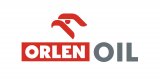 Czerwono-szary logotyp marki Orlen Oil